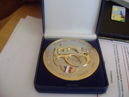 Medaille du Mémorial Départemental de la guerre d'Algérie et des combats du Maroc et de la Tunisie